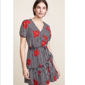 Madewell ‘Bianca’ Floral Wrap Dress